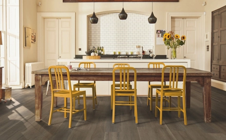 Karndean flooring in kitchen